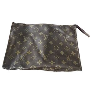 Vintage Louis Vuitton Monogram Brown Toiletry Bag